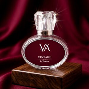 VINTAGE is a luxury perfume for men that celebrates the rare, the refined, and the art of aging with effortless grace.